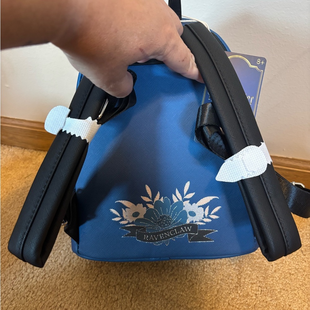 Loungefly Harry Potter Ravenclaw floral mini backpack - Picture 9 of 13